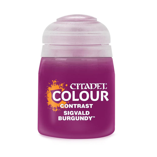 Games Workshop Citadel Contrast Paint: Sigvald Burgundy 18ml Warhammer 29-64