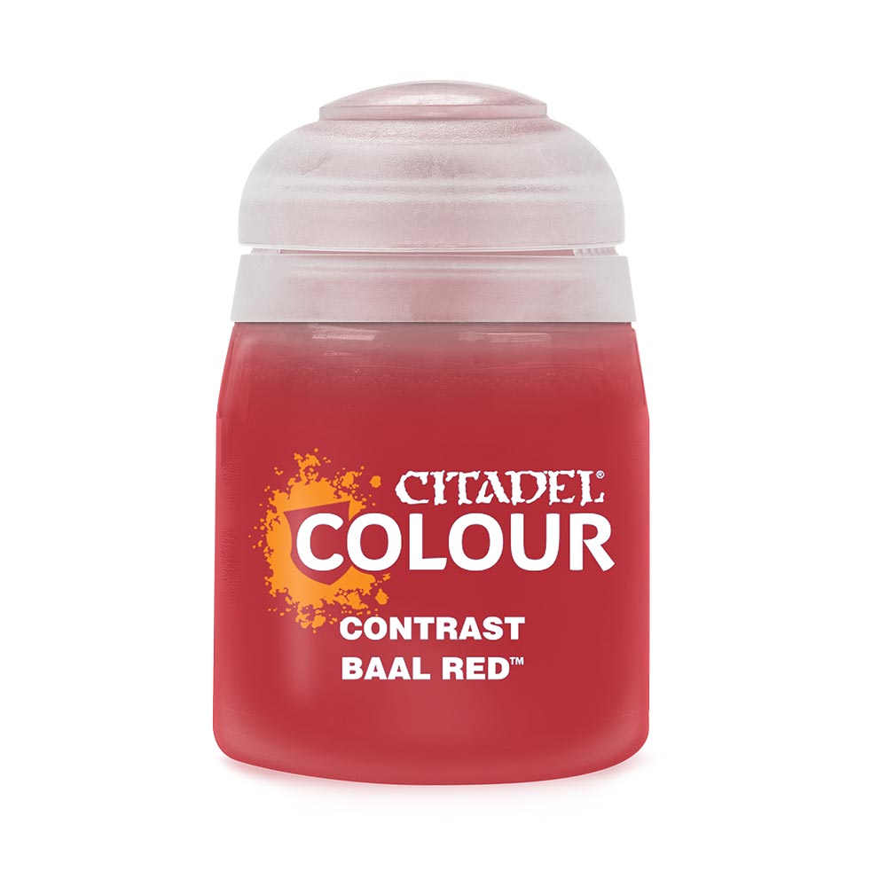 Games Workshop Citadel Contrast Paint: Baal Red 18ml Warhammer 29-67