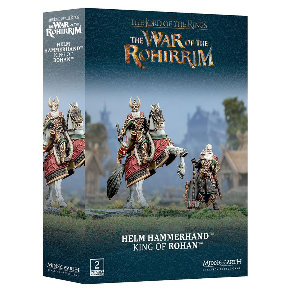 Games Workshop Warhammer Middle Earth: Helm Hammerhand King of Rohan 30-100