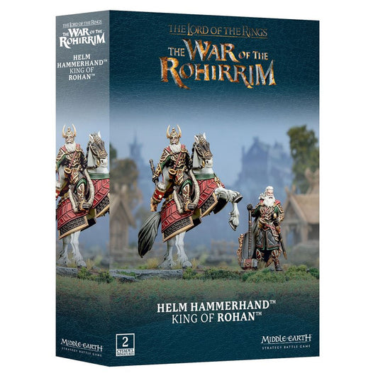 Games Workshop Warhammer Middle Earth: Helm Hammerhand King of Rohan 30-100