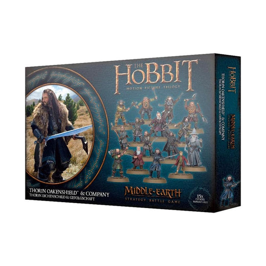 Games Workshop Warhammer Middle Earth Hobbit: Thorin Oakenshield & Company 30-42