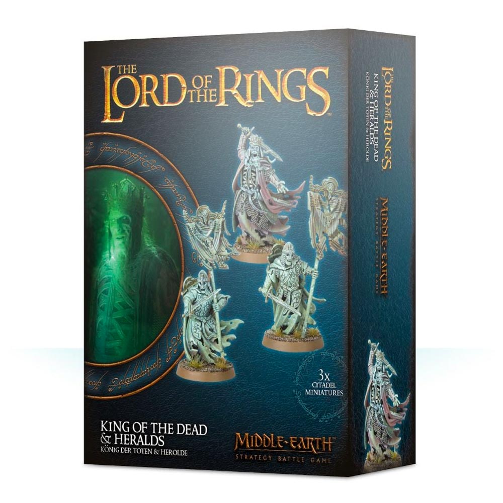 Games Workshop Warhammer Middle Earth SBG: LOTR King Of The Dead & Heralds 30-46