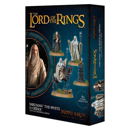 Games Workshop Warhammer Middle Earth SBG: LOTR Saruman The White & Grima 30-49