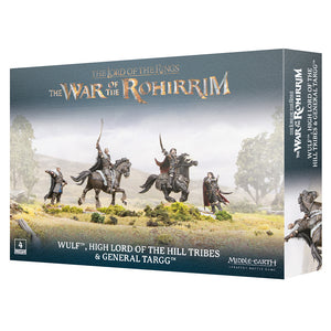 Games Workshop Warhammer Middle-Earth Wulf Hill Tribe Lord & General Targg 30-92