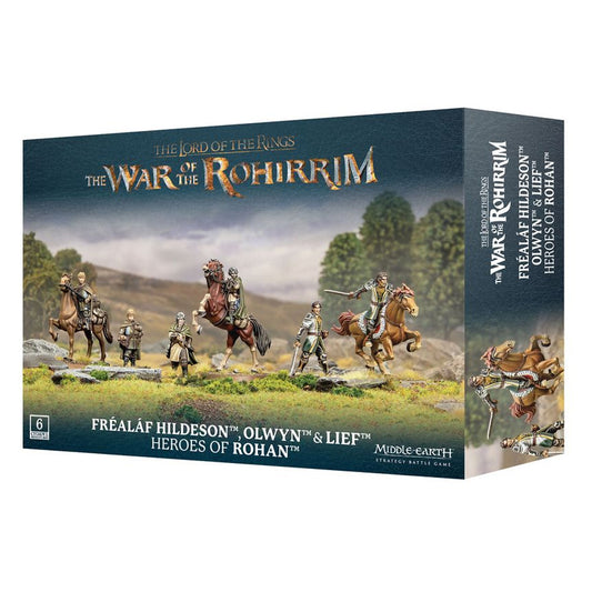 Games Workshop Warhammer Middle Earth: Fréaláf Hildeson & Olwyn & Lief 30-99
