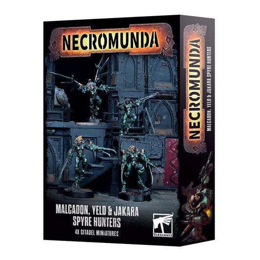 Games Workshop Warhammer Necromunda: Malcadon Yeld & Jakara Spyre Hunter 301-44