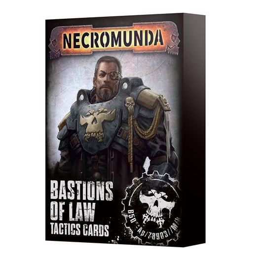 Games Workshop Warhammer Necromunda: Bastions of Law Tactics Cards 301-49