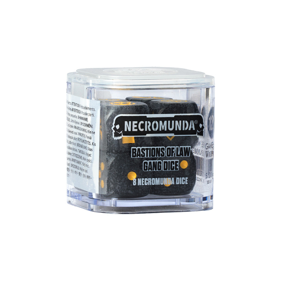 Games Workshop Warhammer Necromunda: Bastions of Law Gang Dice Set 301-51