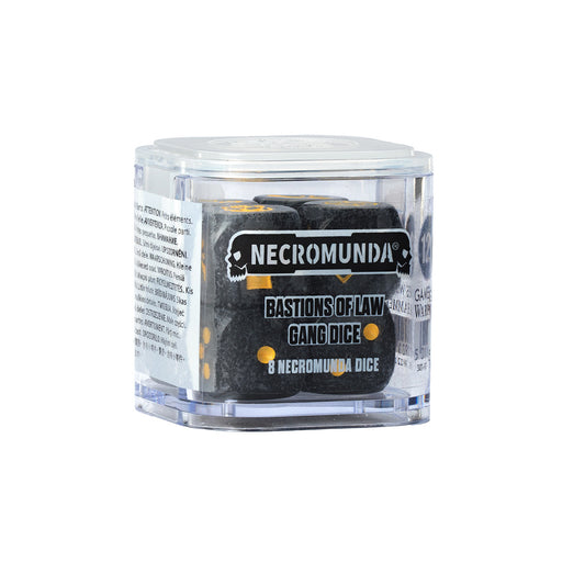 Games Workshop Warhammer Necromunda: Bastions of Law Gang Dice Set 301-51