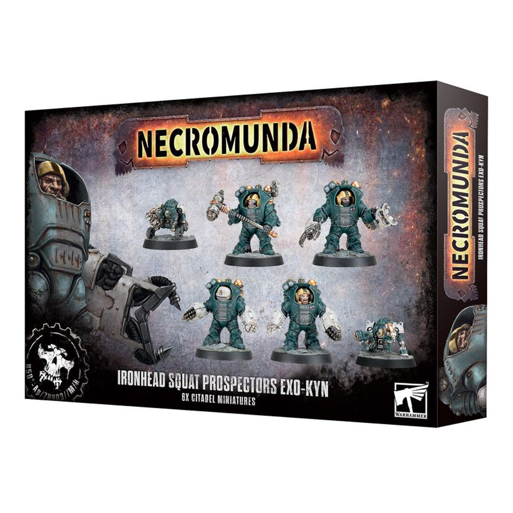 Games Workshop Warhammer Necromunda: Ironhead Squat Prospectors Exo-Kyn 301-52