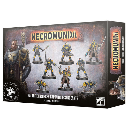 Games Workshop Warhammer Necromunda Palanite Enforcer Captains & Sergeants