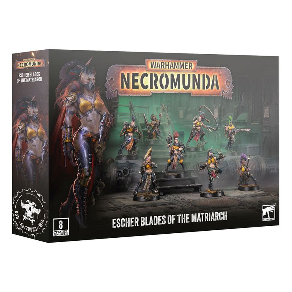 Games Workshop Warhammer Necromunda: Escher Blades Of The Matriarch 301-85