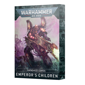 Games Workshop Warhammer 40k Datasheet Cards: Emperor's Children 37-03