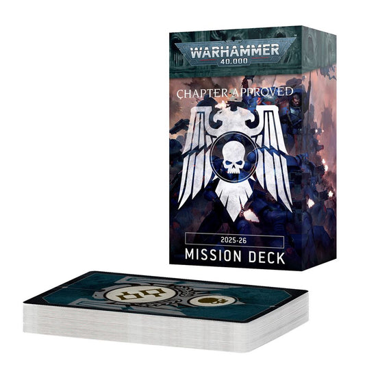Games Workshop Warhammer 40k: 2025-26 Chapter Approved Mission Deck 40-65