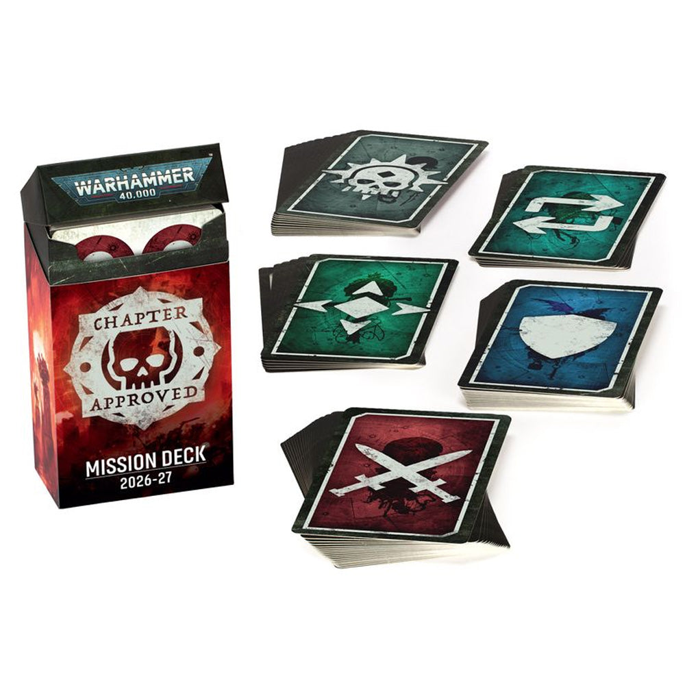 Games Workshop Warhammer 40k Chapter Approved Mission Deck