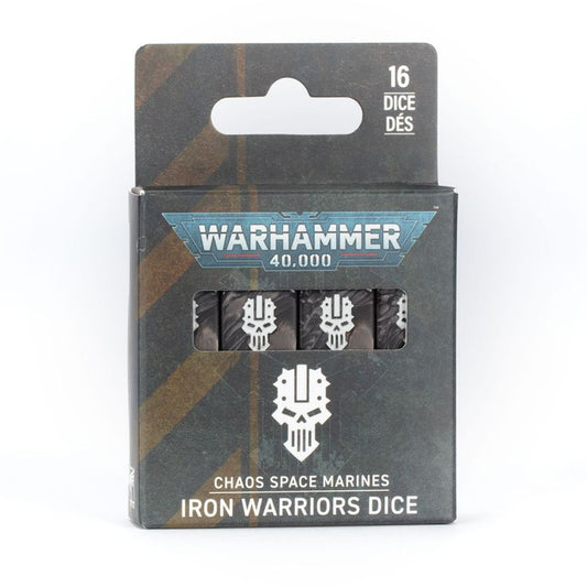 Games Workshop Warhammer 40k: Iron Warriors Dice 42-17