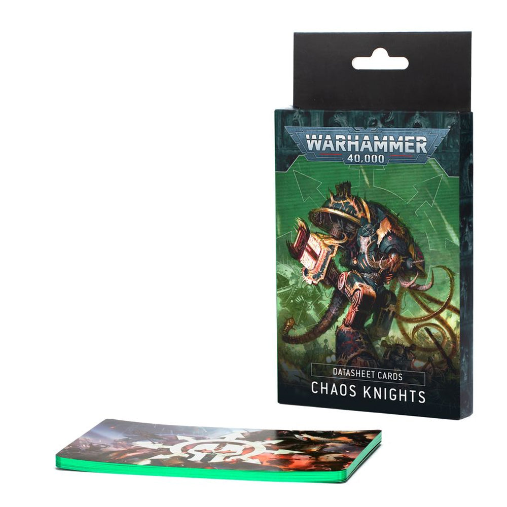 Games Workshop Warhammer 40k: Datasheet Cards: Chaos Knights 43-05
