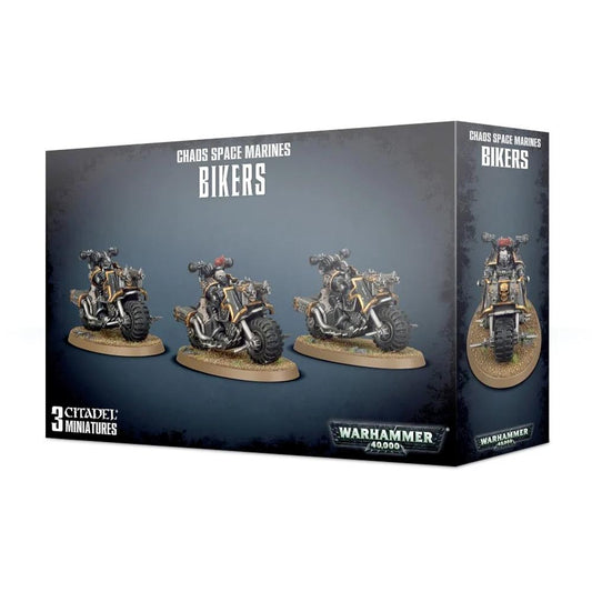 Games Workshop Warhammer 40k Chaos Space Marines Bikers 43-08
