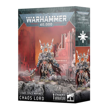 Games Workshop Warhammer 40k Chaos Space Marines: Chaos Lord 43-100