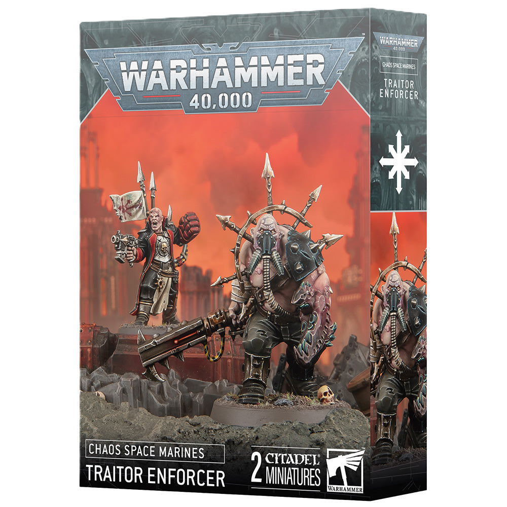Games Workshop Warhammer 40k Chaos Space Marines: Traitor Enforcer 43-106