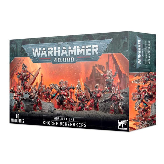 Games Workshop Warhammer 40k World Eaters: Khorne Berserkers 43-10