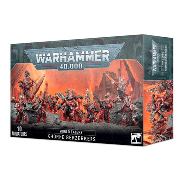 Games Workshop Warhammer 40k World Eaters: Khorne Berserkers 43-10