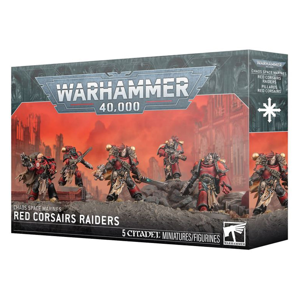 Games Workshop Warhammer 40k Chaos Space Marines: Red Corsairs Raiders 43-113