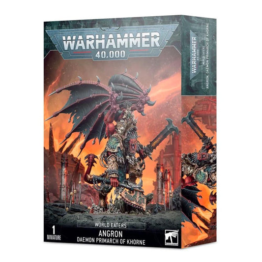 Games Workshop Warhammer 40k World Eaters: Angron Daemon Primarch Of Khorne 43-28