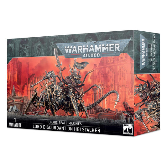 Games Workshop Warhammer 40k Chaos Space Marines: Lord Discordant On Helstalker