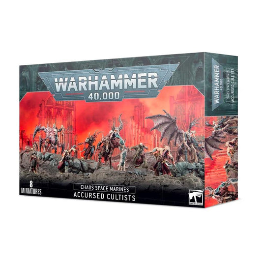 Games Workshop Warhammer 40k Chaos Space Marines: Accursed Cultists 43-83