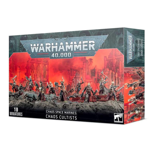 Games Workshop Warhammer 40k: Chaos Space Marines: Chaos Cultists 43-88