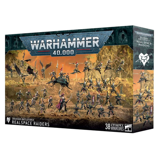 Games Workshop Warhammer 40k Drukhari: Battleforce - Realspace Raiders 45-69