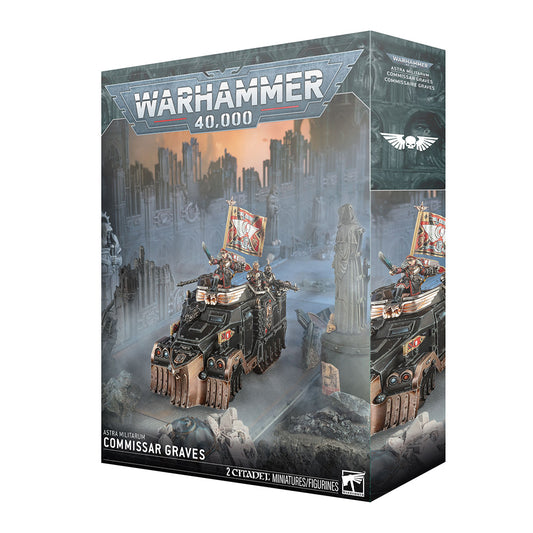 Games Workshop Warhammer 40k Astra Militarum: Commissar Graves 47-58