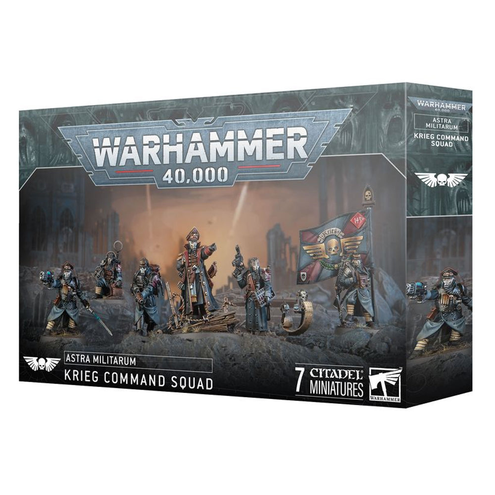 Games Workshop Warhammer 40k Astra Militarum: Krieg Command Squad 47-72