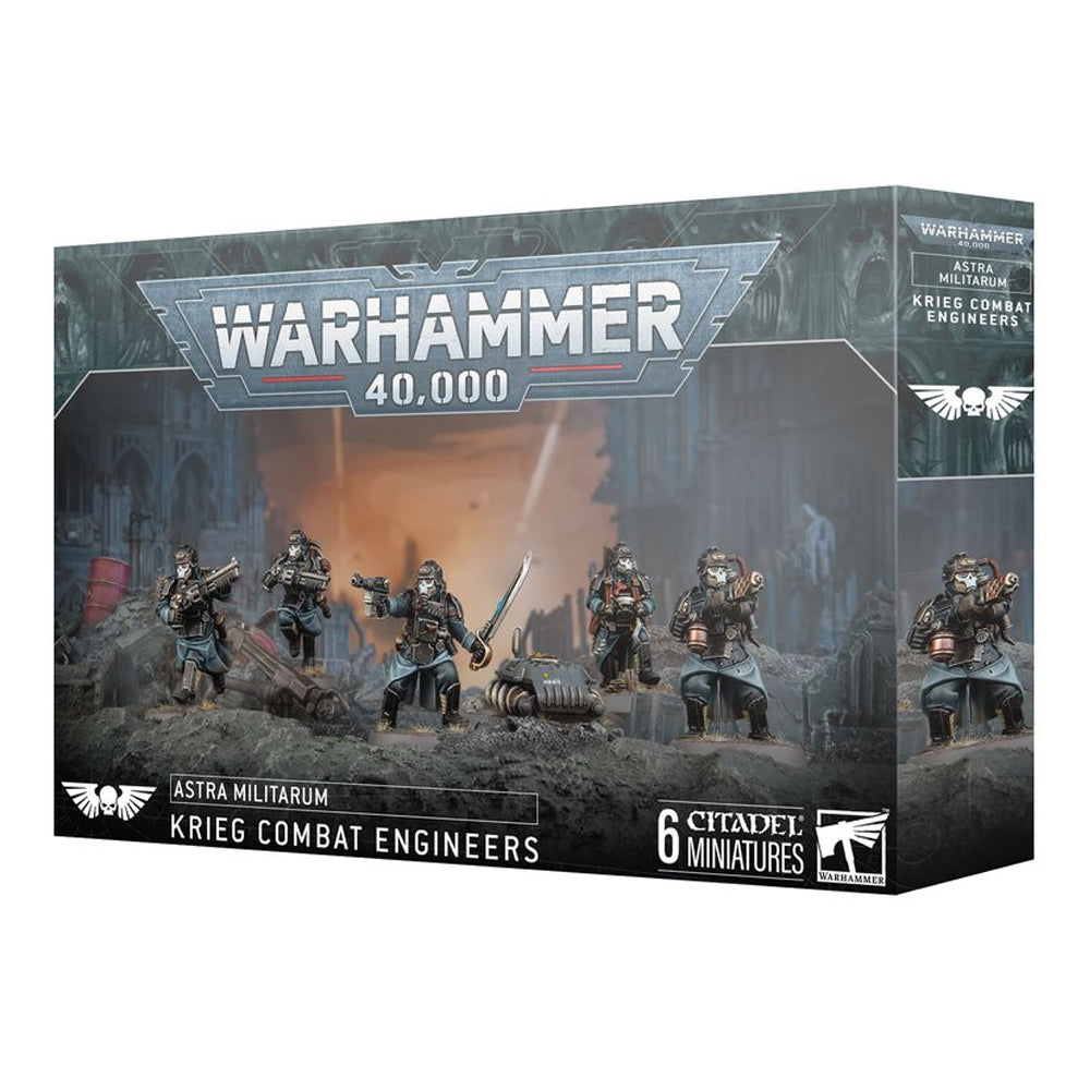 Games Workshop Warhammer 40k Astra Militarum: Krieg Combat Engineers 47-76