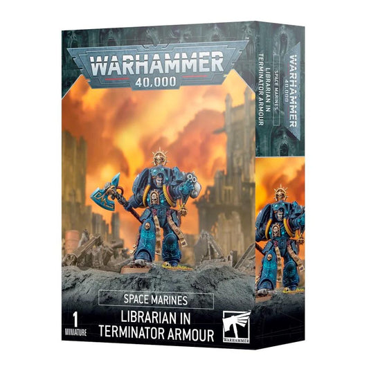 Games Workshop Warhammer 40k: Space Marines Librarian in Terminator Armour 48-06