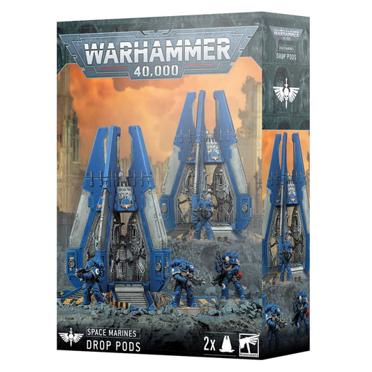 Games Workshop Warhammer 40k Space Marines: Drop Pods 48-101