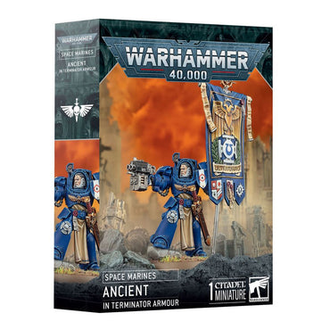 Games Workshop Warhammer 40k S/Marines: Ancient In Terminator Armour 48-104