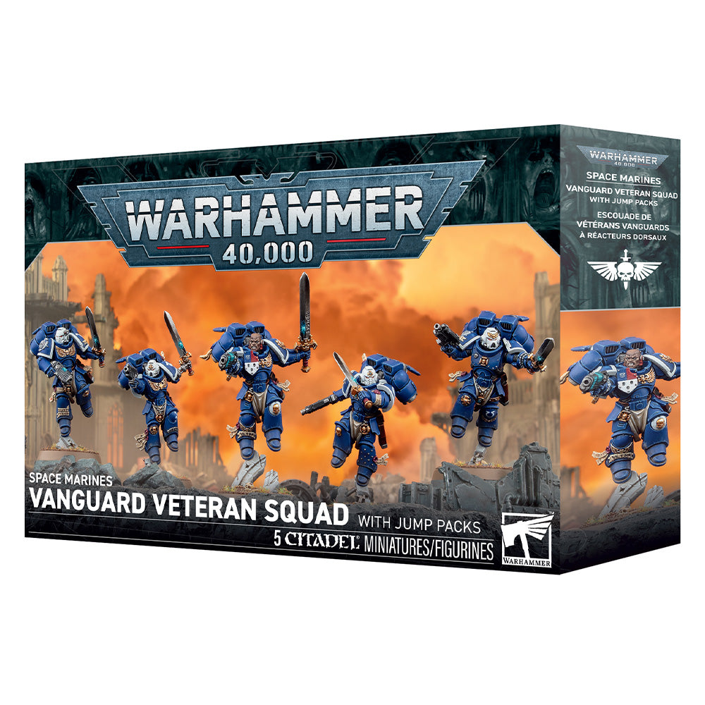 Games Workshop Warhammer 40k S/M: Vanguard Veteran Squad with Jump Packs 48-106