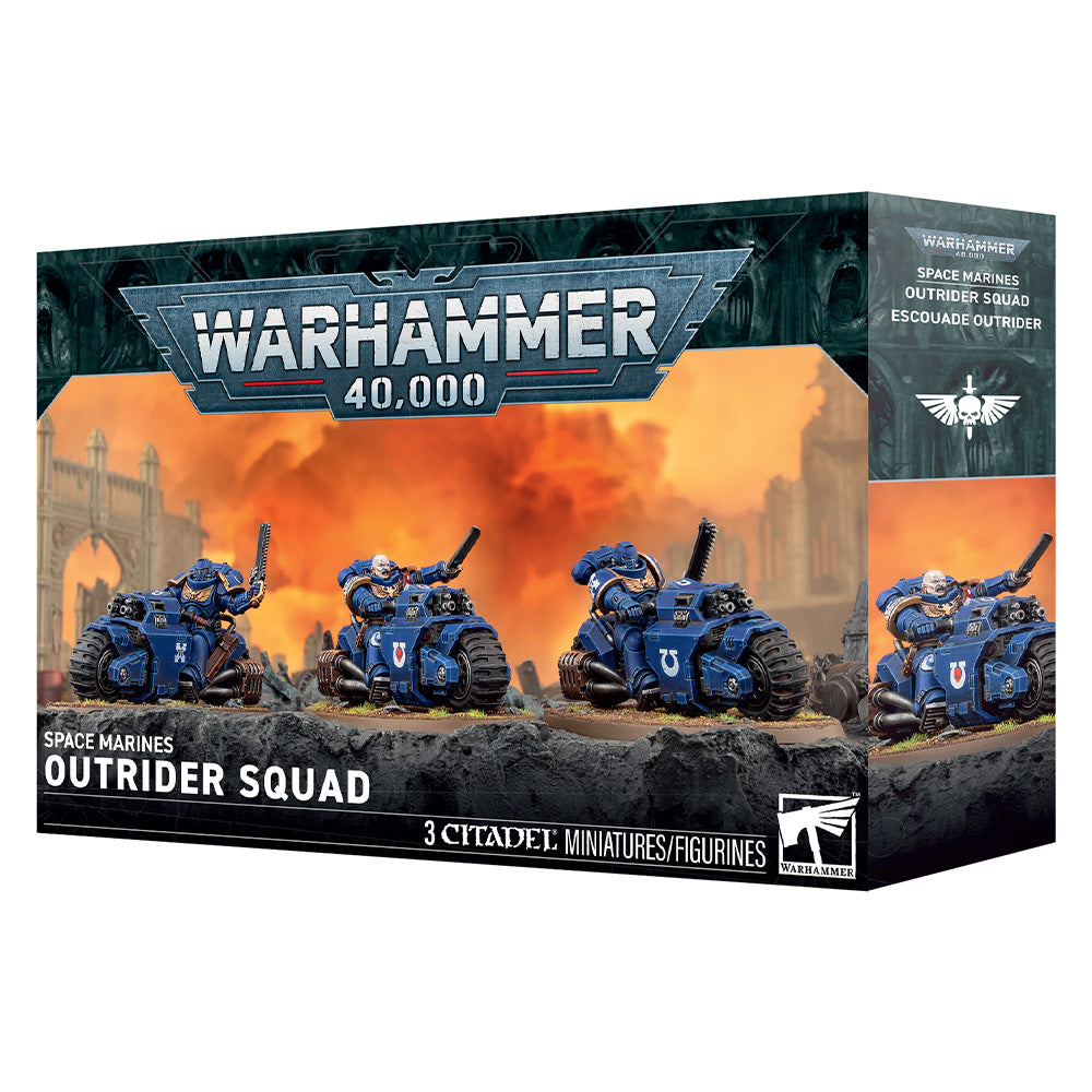 Games Workshop Warhammer 40k Space Marines: Outrider Squad 48-112