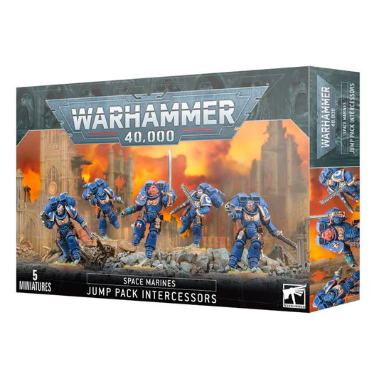 Games Workshop Warhammer 40k Space Marines: Jump Pack Intercessors 48-13