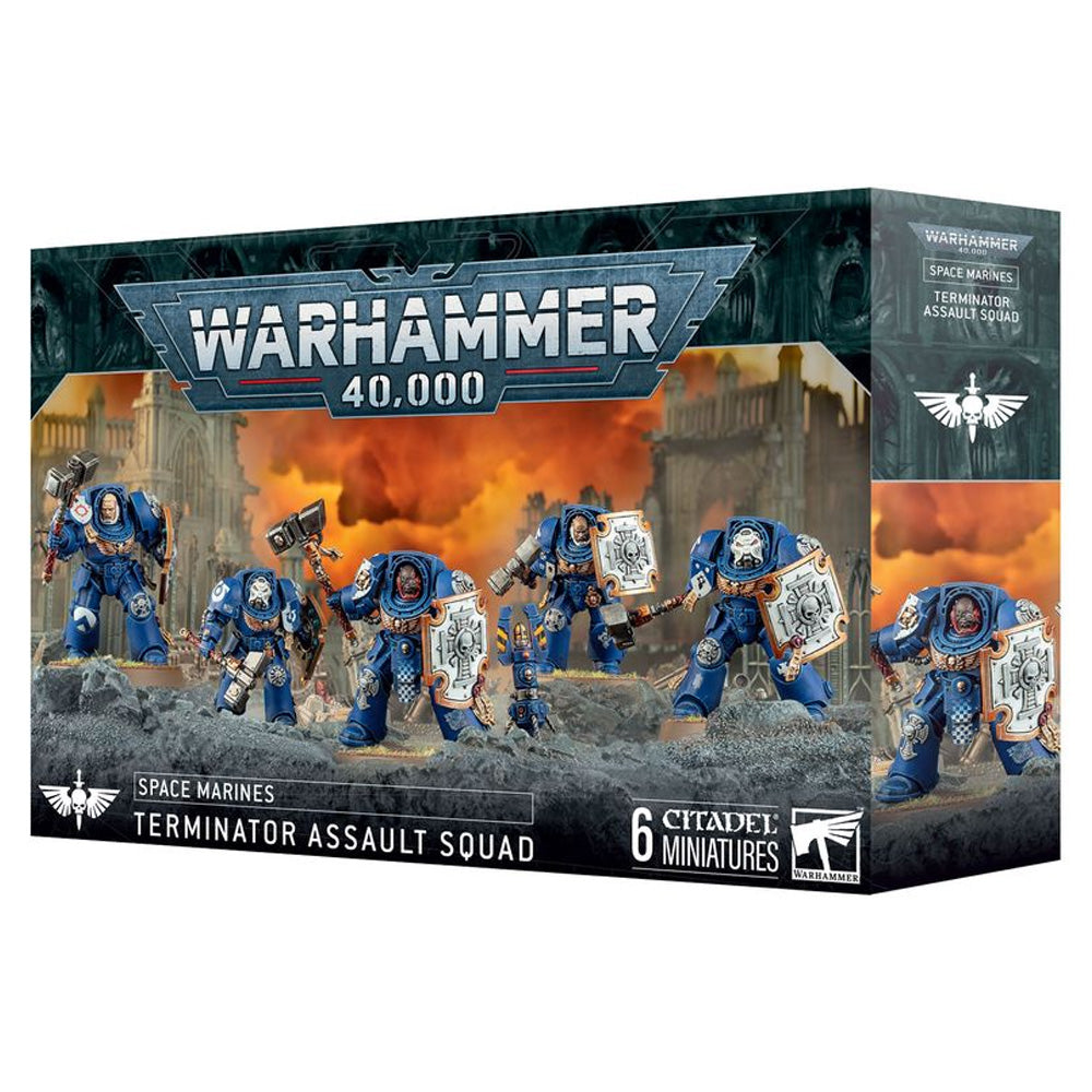 Games Workshop Space Marines Terminator Assault Squad Warhammer 40k 48-34
