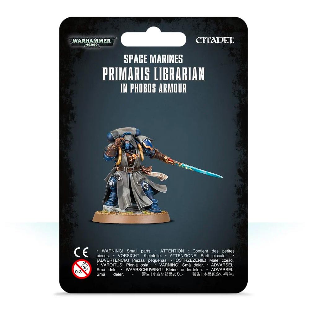 Games Workshop Warhammer 40k Primaris Librarian In Phobos Armour 48-67