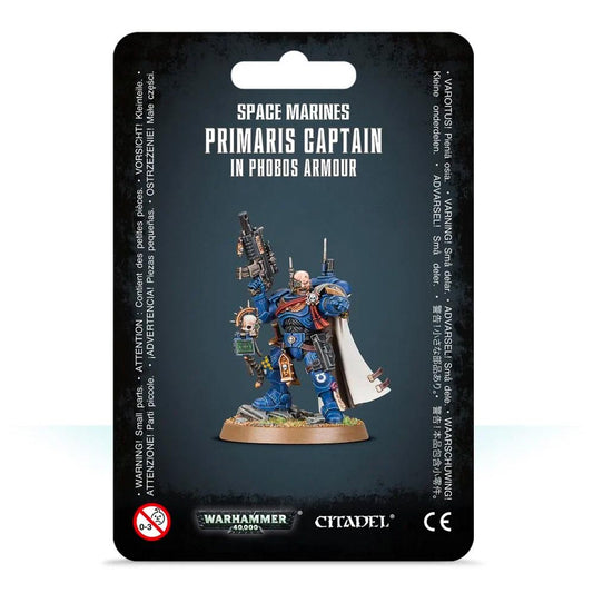 Games Workshop Warhammer 40k Space Marines Captain In Phobos Armour 48-68