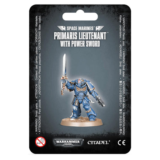 Games Workshop Warhammer 40k S/M Primaris Lieutenant With Power Sword 48-84