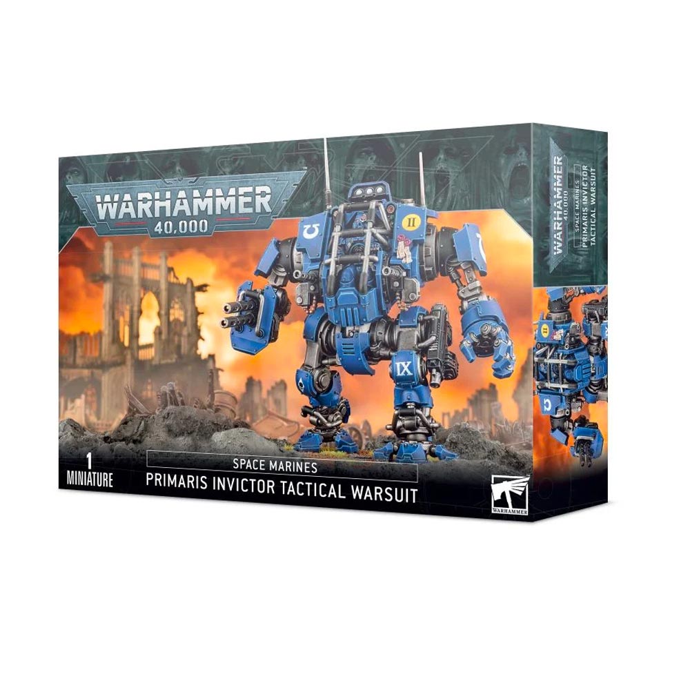 Games Workshop Warhammer 40k S/M Primaris Invictor Tactical Warsuit 48-98