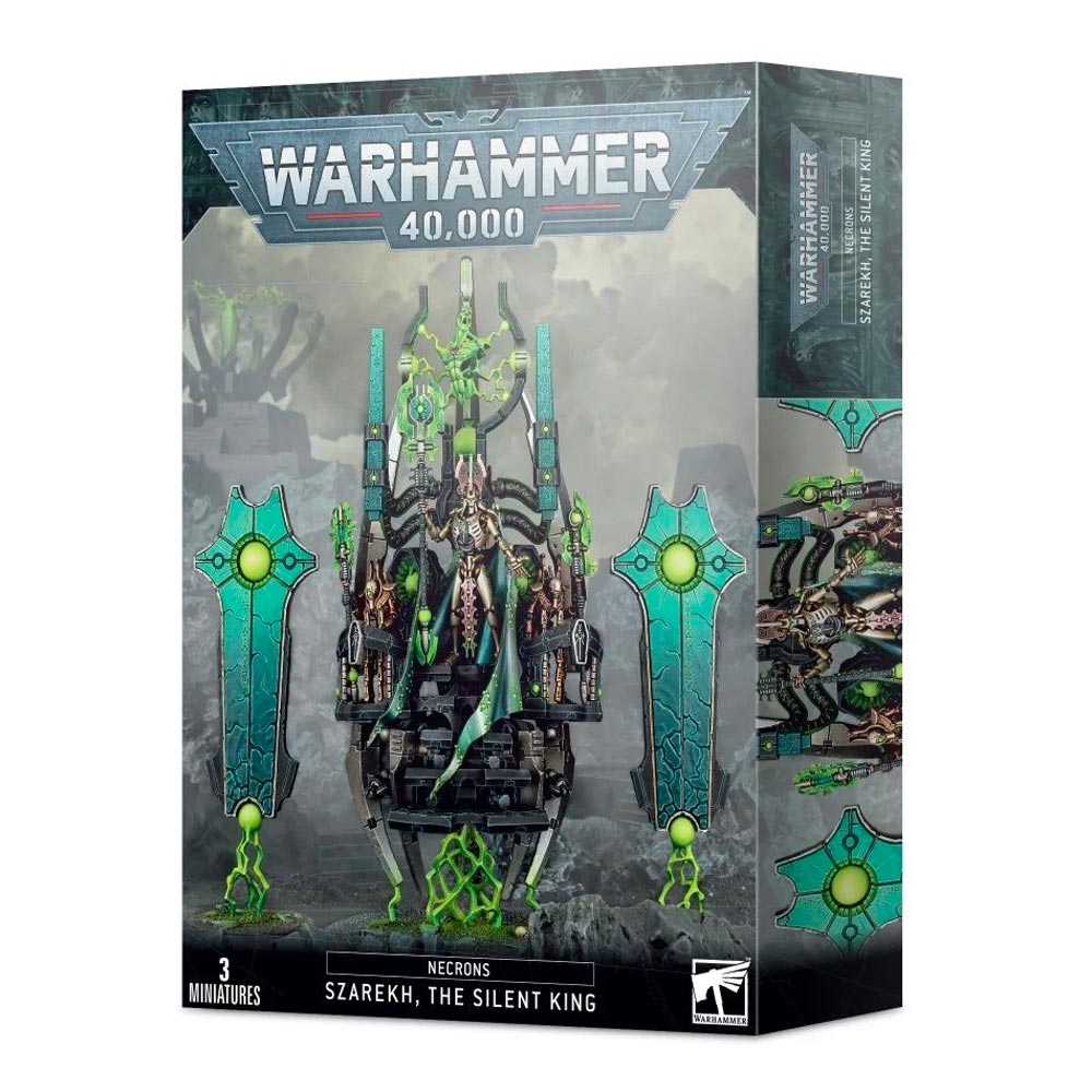 Games Workshop Warhammer 40k Necrons: Szarekh The Silent King 49-26