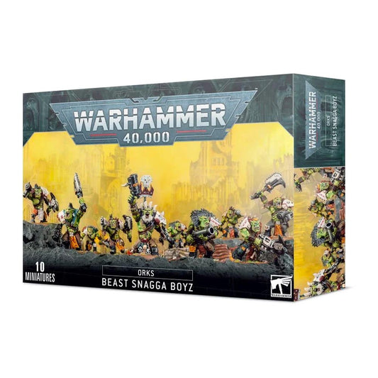 Games Workshop Warhammer 40k Orks: Beast Snagga Boyz 50-51