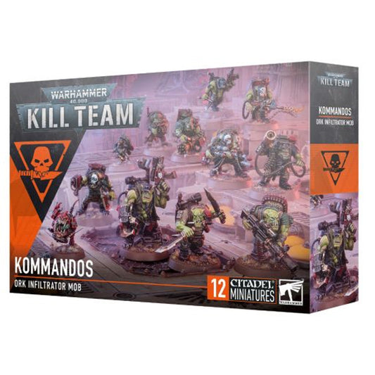 Games Workshop Warhammer 40k Kill Team Orks: Kommandos 50-70
