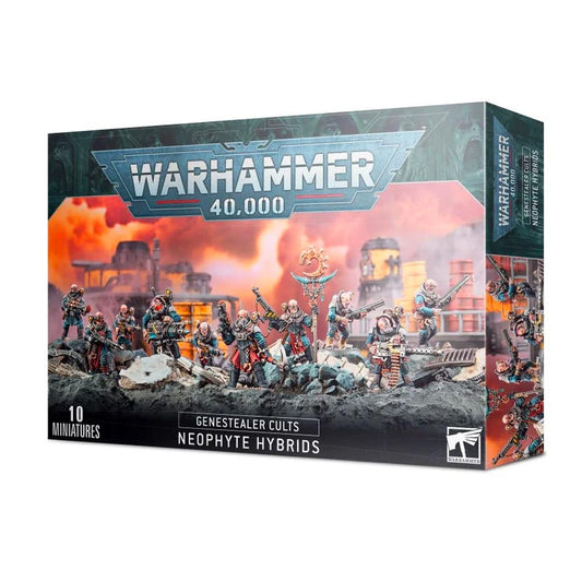 Games Workshop Genestealer Cults Neophyte Hybrids Warhammer 40k 51-52
